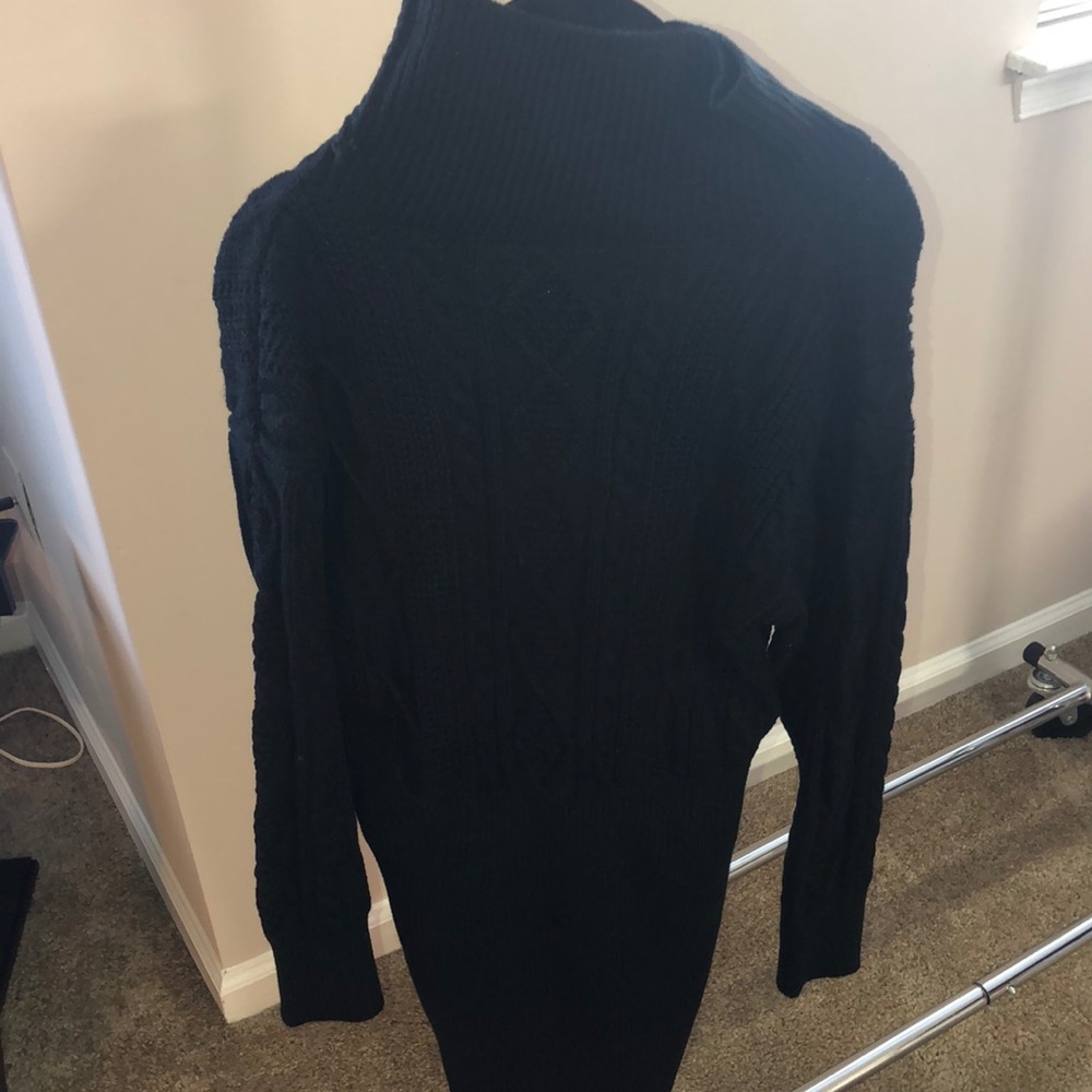 Shein knit turtle neck dress